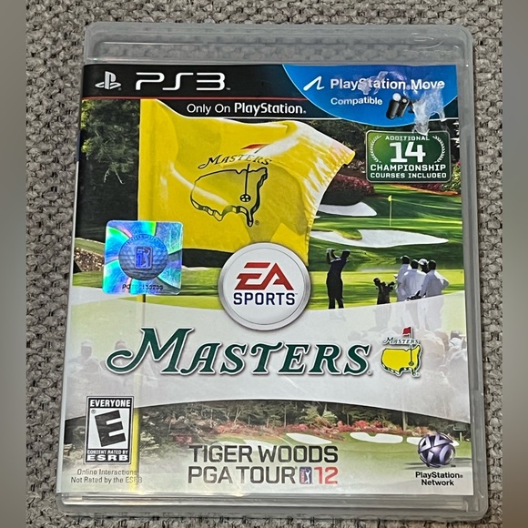 Tiger Woods PGA Tour 12 Masters‎ PS3 Game - Picture 1 of 3